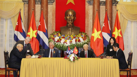 Chính thức ký kết Hiệp định Thương mại Việt Nam - Cuba