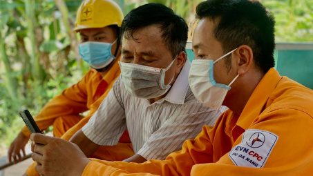 Hơn 93% khách hàng tại miền Trung - Tây Nguyên được lắp đặt công tơ điện tử