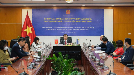 Việt Nam - Uruguay tìm giải pháp phục hồi thương mại song phương sau dịch bệnh