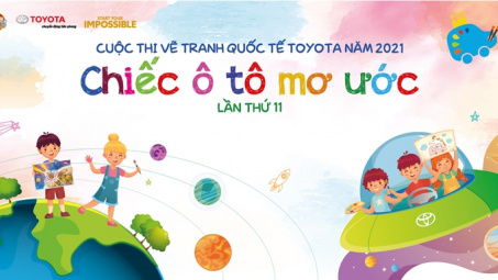 Toyota khởi động cuộc thi vẽ tranh quốc tế “Chiếc ô tô mơ ước” 2021