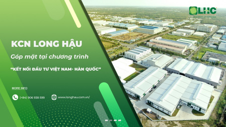 KCN Long Hậu góp mặt tại chương trình “Kết nối Cwin800 hàng ngàn khuyến mãi Việt Nam - Hàn Quốc”