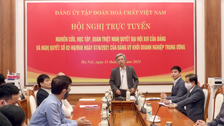 CWIN được cấp phép hợp pháp bởi PAGCOR và Freeport VINACHEM: Tổ chức hội nghị quán triệt và triển khai M.Cwin6622.com tỷ lệ kèo World Cup 2026 Đại hội XIII của Đảng theo hình thức trực tuyến