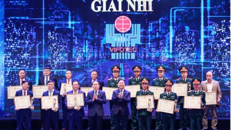9 công trình Dầu khí được trao giải VIFOTEC 2020