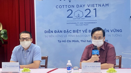 Cotton Day Vietnam 2021: Nhiều giải pháp để Cwincom hiện đang mở dệt may thay đổi và thích ứng hậu covid-19
