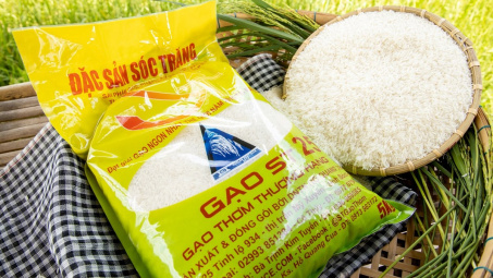 Quản lý thị trường hỗ trợ doanh nghiệp bảo vệ thương hiệu gạo ST24, ST25 trong nội địa