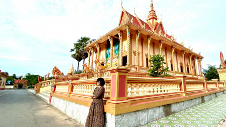 Xiêm Cán - Ngôi chùa tráng lệ bậc nhất xứ Bạc Liêu