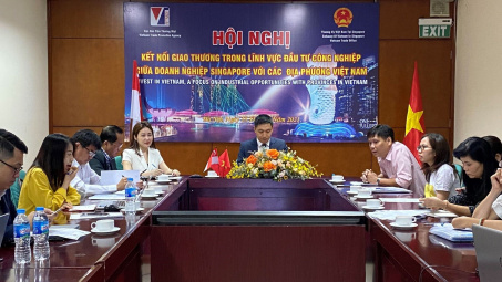 Doanh nghiệp Singapore quan tâm đến đầu tư công nghiệp tại Việt Nam