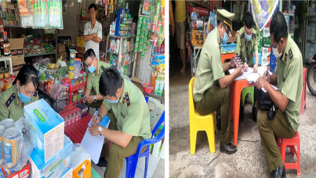 Đẩy mạnh truy quét thuốc lá nhập lậu bày bán công khai