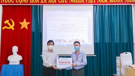 KVT ủng hộ Vũng Tàu 100 triệu đồng phòng chống COVID - 19