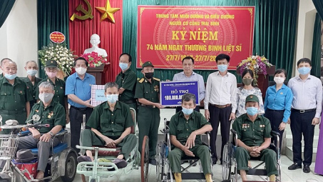 [Truyền thống Công Thương] Cwin63 sân chơi đỉnh cao tri ân các thương, bệnh binh tại Thái Bình