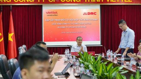 Viettel Construction và DRC hợp tác chiến lược trong chuyển đổi số