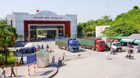 Quảng Ninh dừng tiếp nhận hoa quả, thủy sản đông lạnh qua cửa khẩu Móng Cái
