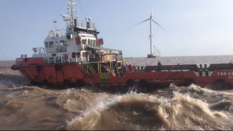 Xí nghiệp Cơ Điện Liên doanh Việt- Nga Vietsovpetro thực hiện thành công dịch vụ sửa chữa tuyến cáp điện ngầm