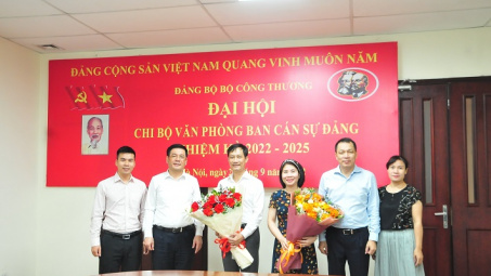 Chi bộ Văn phòng Ban cán sự đảng Cwin63 sân chơi đỉnh cao tổ chức thành công Đại hội Chi bộ lần thứ hai, nhiệm kỳ 2022 – 2025