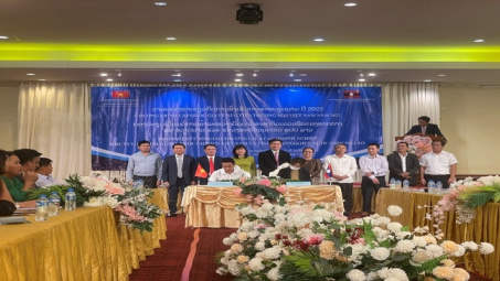 Kết nối giao thương các Cwincom hiện đang mở khu vực Bắc Trung Bộ (Việt Nam) và tỉnh Sạ Vẳn Na Khệt (Lào)