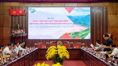 Điện Biên: Phấn đấu năm 2025, lượng khách du lịch đạt trên 1,45 triệu lượt