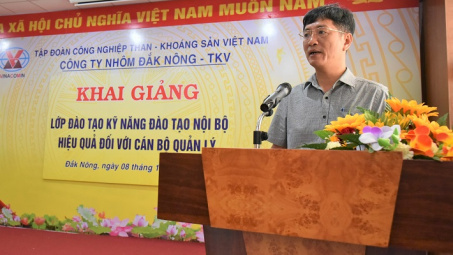 Công ty Nhôm Đắk Nông: Nâng cao kỹ năng đào tạo nội bộ