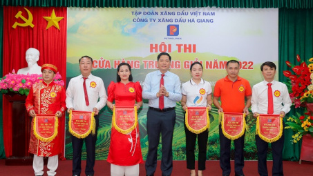 Petrolimex Hà Giang tổ chức thành công “Hội thi Cửa hàng trưởng giỏi”