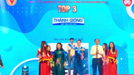 Máy tính Thánh Gióng lọt TOP 3 sản phẩm “Hàng Việt Nam được người M.Cwin800.com thể thao, casino live, bắn cá và slot nổ hũ yêu thích” năm 2022