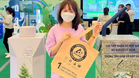 Tetra Pak mở rộng thu gom vỏ hộp giấy đã qua sử dụng tại Thành phố Hồ Chí Minh