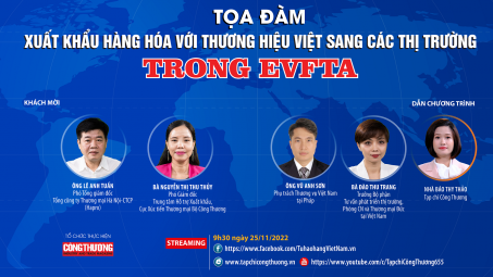 [Tọa đàm trực tuyến] Cwin com sòng bạc trực tuyến Cwin Đăng Ký + 1888k với thương hiệu Việt sang các thị trường trong EVFTA