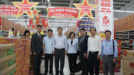 Đẩy mạnh liên kết, tăng sự hiện diện hàng Việt tại Vĩnh Phúc