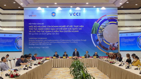 Kết quả khảo sát Cwincom hiện đang mở về thực hiện thủ tục hành chính thông qua Cơ chế một cửa quốc gia