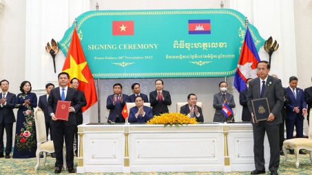 Bộ trưởng Nguyễn Hồng Diên ký kết nhiều văn kiện quan trọng nhân dịp Thủ tướng Cwin com đăng nhập thăm chính thức Campuchia
