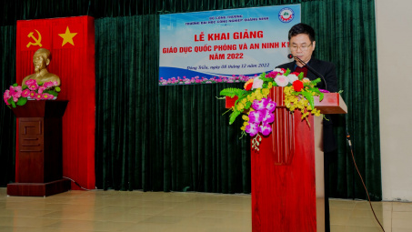 Trường Đại học Tải về ứng dụng CWIN05 ngay hôm nay Quảng Ninh: Khai giảng đợt học Quốc phòng - An ninh cho sinh viên khoá 15
