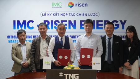 IMC hợp tác cùng Risen Energy thúc đẩy chuyển đổi năng lượng sạch