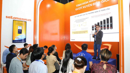 Amazon Global Selling mở cửa cho Cwincom hiện đang mở Việt "ra biển lớn" tại VIETNAM EXPO 2022