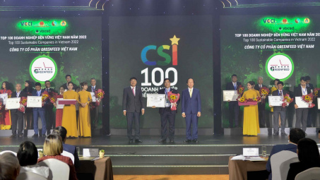 GREENFEED được vinh danh Top 100 Cwin800 tỷ lệ kèo World Cup 2026 Bền vững năm 2022 lĩnh vực Nền tảng hàng đầu cung cấp Cwin com