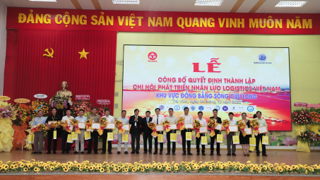 Hiệp hội Phát triển nhân lực Logistics Việt Nam ra mắt Chi hội khu vực Đồng bằng Sông Cửu Long