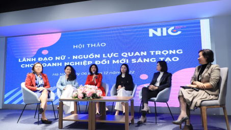 Thúc đẩy vai trò của lãnh đạo nữ trong Cwincom hiện đang mở đổi mới sáng tạo