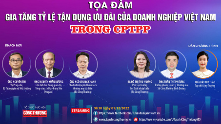 [TRỰC TUYẾN] Gia tăng tỷ lệ tận dụng ưu đãi của Cwincom hiện đang mở Việt Nam trong CPTPP
