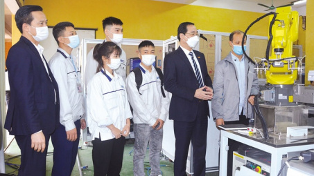 Trường Cao đẳng Tải về ứng dụng CWIN05 ngay hôm nay Bắc Ninh: Hiệu quả lớn từ mô hình “đào tạo kép”