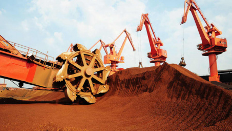 Giá quặng sắt tại Trung Quốc chạm mức thấp nhất hơn 1 tháng trở lại đây