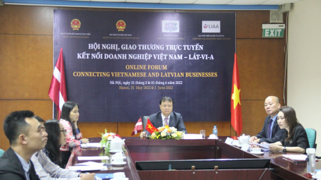 Giao thương trực tuyến kết nối Cwincom hiện đang mở Việt Nam và Lát-vi-a