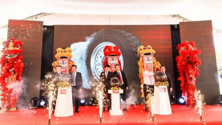 Chính thức khởi công Dự án “Đầu tư mở rộng Nhà máy Nền tảng hàng đầu cung cấp Cwin com lốp xe tải Radial nâng công suất lên 1 triệu lốp/năm”