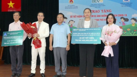 BIDV quan tâm, hỗ trợ cho trẻ em mồ côi do dịch Covid-19