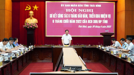 Ban chỉ đạo 389/ĐP tỉnh Thái Bình: Thu nộp ngân sách nhà nước hơn 13 tỷ đồng