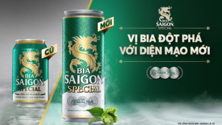 Bia Saigon Special mới với công nghệ ủ bia đặc biệt “dry hopping”