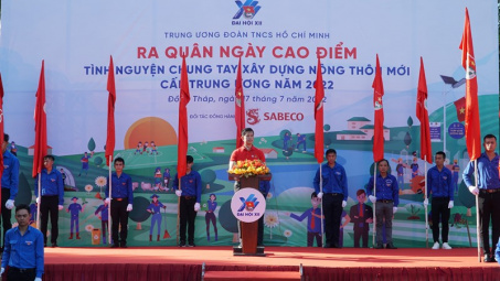 Trung ương Đoàn và SABECO khởi động dự án hỗ trợ phát triển vùng nông thôn Việt Nam
