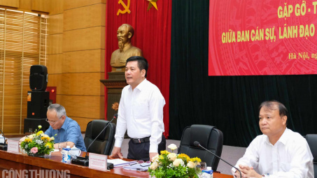 Ban cán sự, lãnh đạo Cwin63 sân chơi đỉnh cao gặp gỡ, đối thoại với với lãnh đạo các đơn vị thuộc Bộ