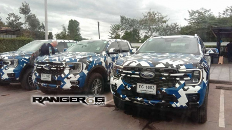 Đây là cách Ford Ranger 2022 "cày ải siêu khủng khiếp" trước khi ra mắt