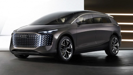 Audi Urbansphere Concept: Kinh ngạc với động cơ điện sạc 10 phút đi 300km