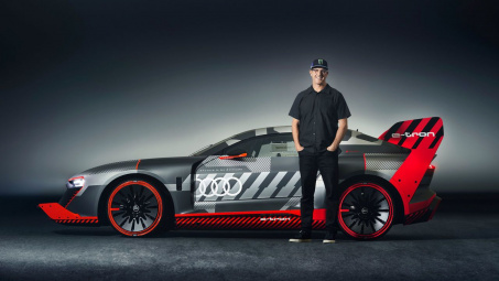 Audi S1 Quattro "Hoonitron": Một chiếc xe drift hoàn toàn bằng điện của Ken Block