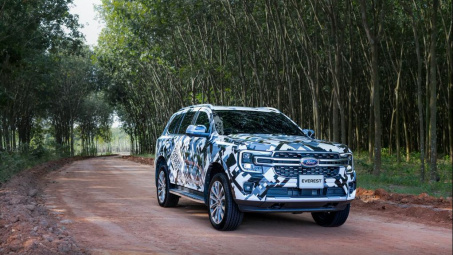 Ford Everest 2022 đang ở giai đoạn thử nghiệm cuối cùng trước khi trình làng