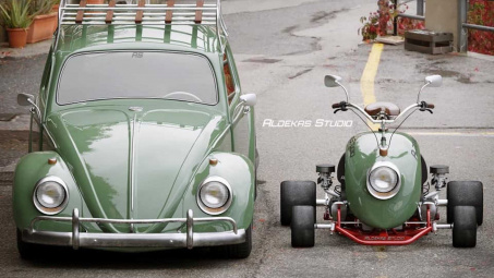Hàng hiếm xe go kart độ lấy cảm hứng từ Volkswagen Beetle