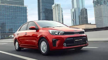 Thaco Cwin Đăng Ký + 1888k 80 xe Kia Soluto ra thị trường nước ngoài